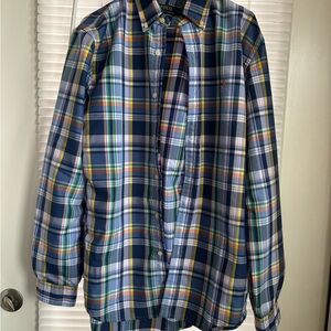 Ralph Lauren Men's Multicolor Plaid Button Down Shirt
